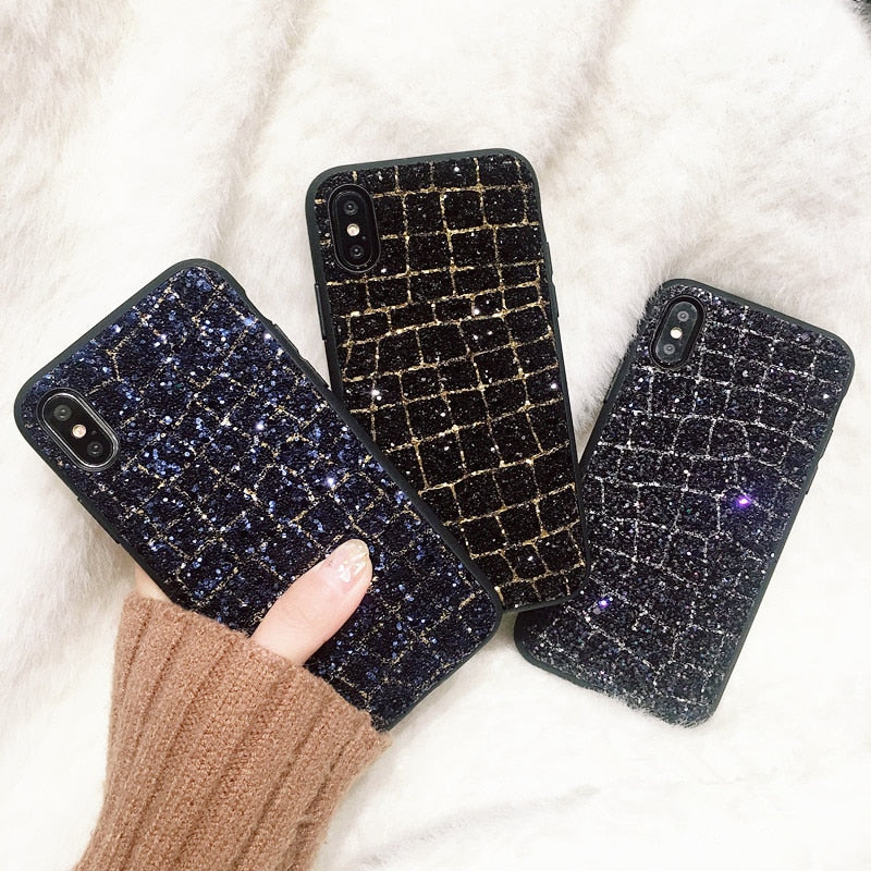 Luxury Bling Glitter Phone Cases For iPhone