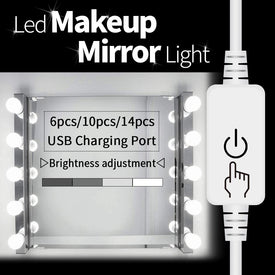 CanLing USB LED 12V Vanity Mirror Makeup Lamp