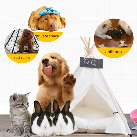 Image of Portable Pet Tent House