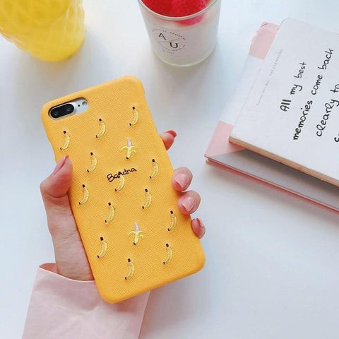 Image of Fruit Pattern Phone Case For iphone.