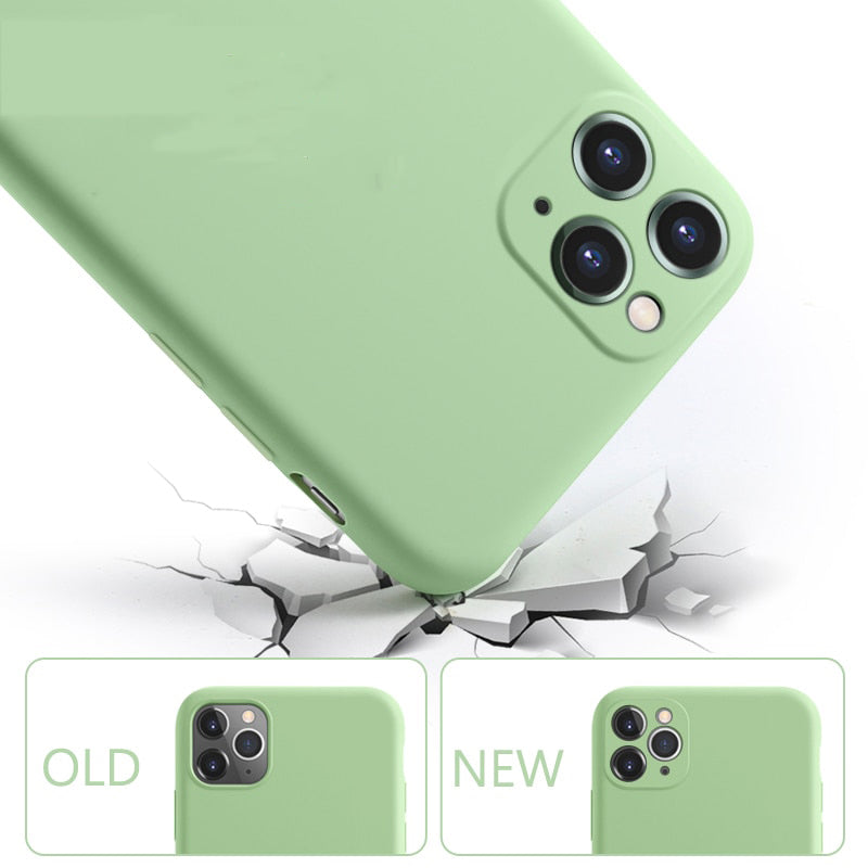 Liquid Silicone Case For iPhone 11