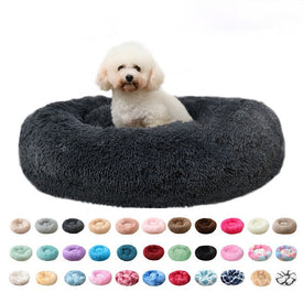 Pet Nest Warm Soft Plush Sleeping Bed