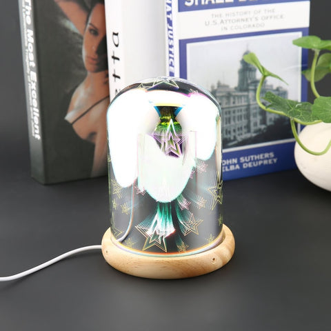 Image of 3D Night Light Magic Desk Table Lamp