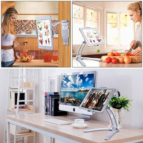 Image of Kitchen Tablet Stand for recipes cookbook