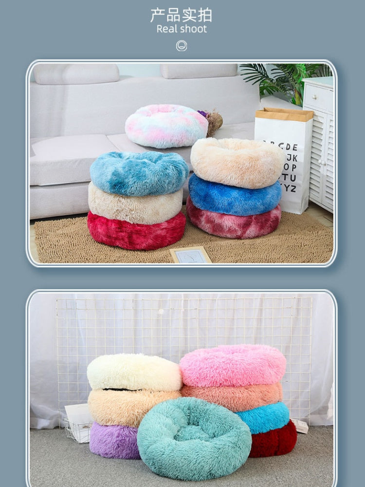 Pet Nest Warm Soft Plush Sleeping Bed