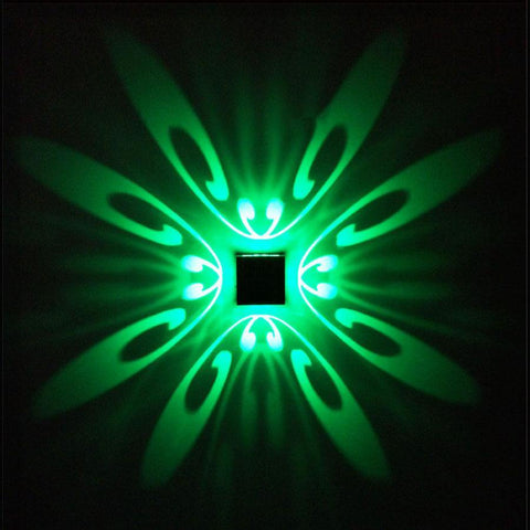 Image of Wall Mounted LED Wall Lamp Projection Colourful Lighting.