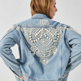 Light Blue Vintage Denim Jacket