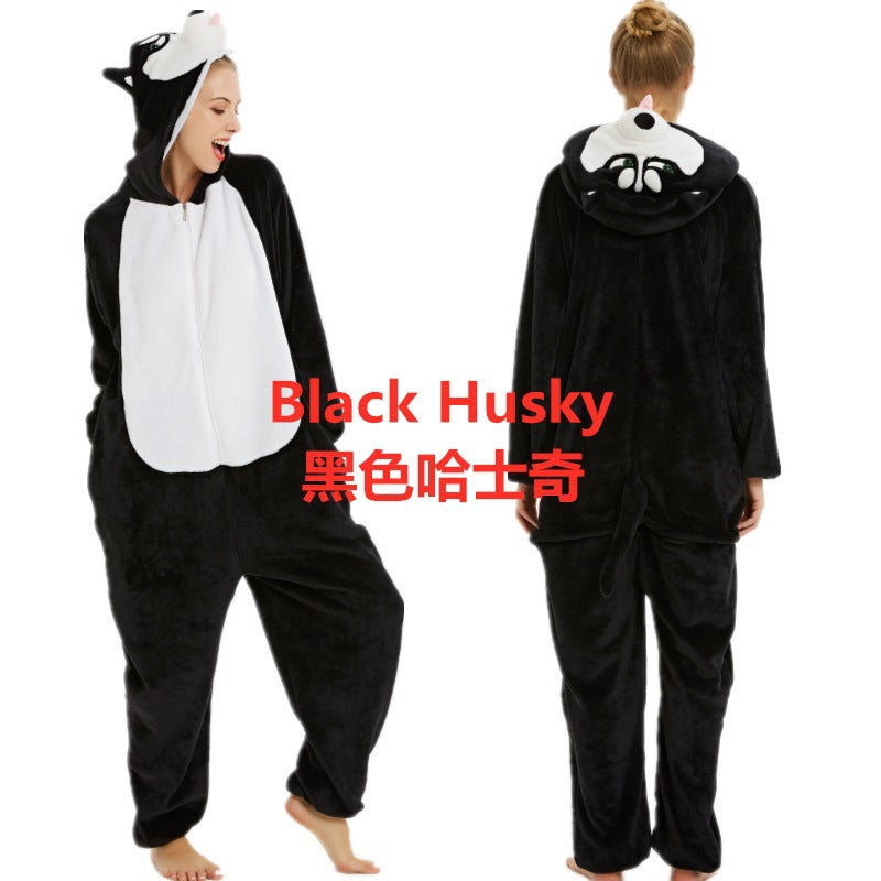 Minotaur Elk Husky One-Piece Pyjamas