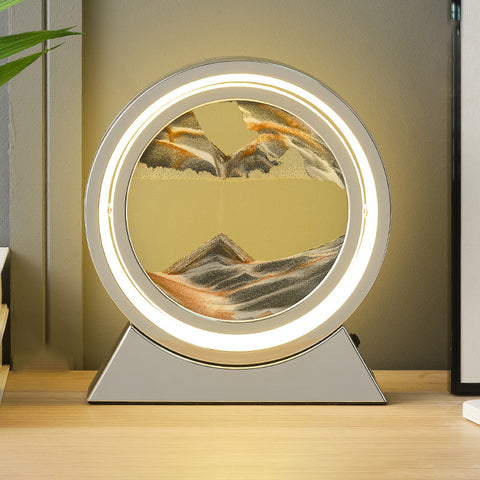 Image of Creative Flow Sand Painting Sand Table Lamp