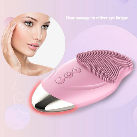 Image of Ultrasonic Electric Facial Cleansing Brush.