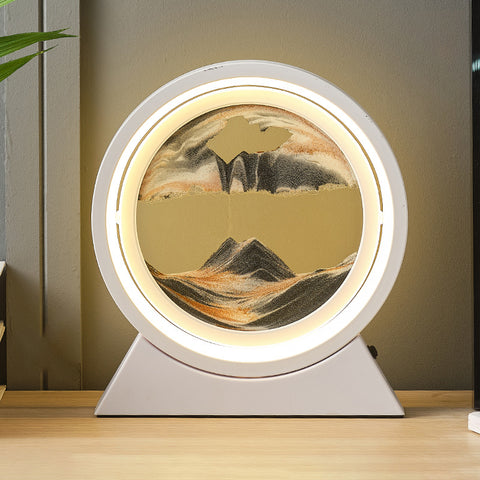 Image of Creative Flow Sand Painting Sand Table Lamp