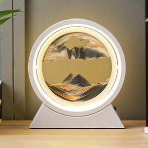 Creative Flow Sand Painting Sand Table Lamp