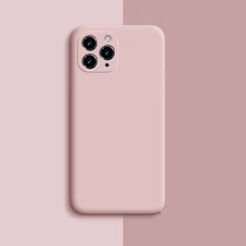 Liquid Silicone Case For iPhone 11