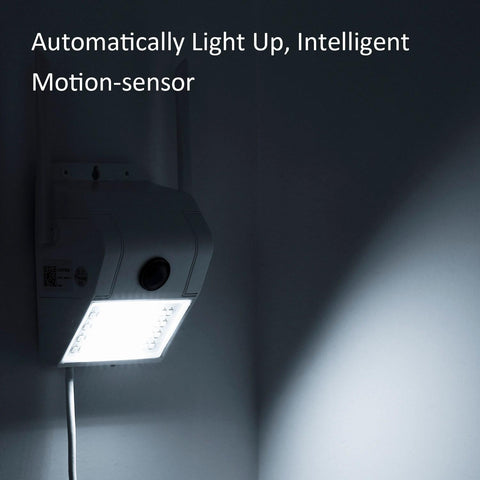 Image of 1080P Multifunctional WIFI Wireless Surveillance Outdoor Wall Light Webcam.