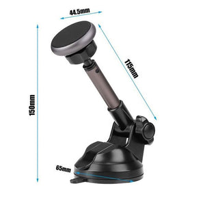 Car telescopic arm magnet phone stand car.