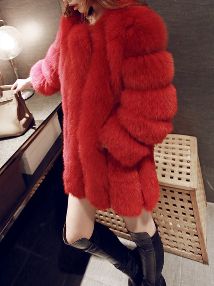 Women's Faux Fur Coat