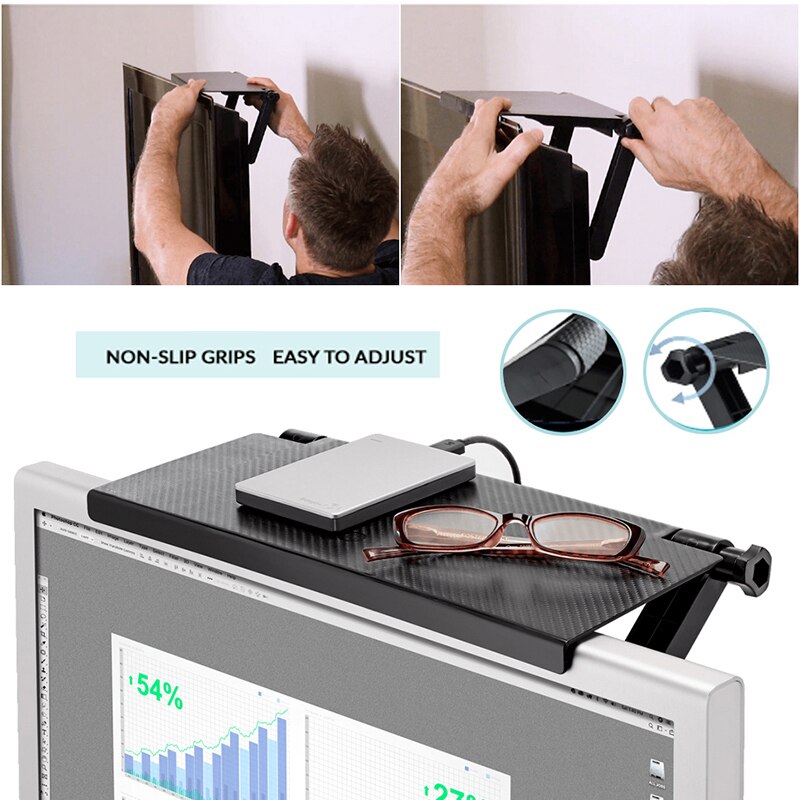 TV Rack Display Shelf Storage Desk.
