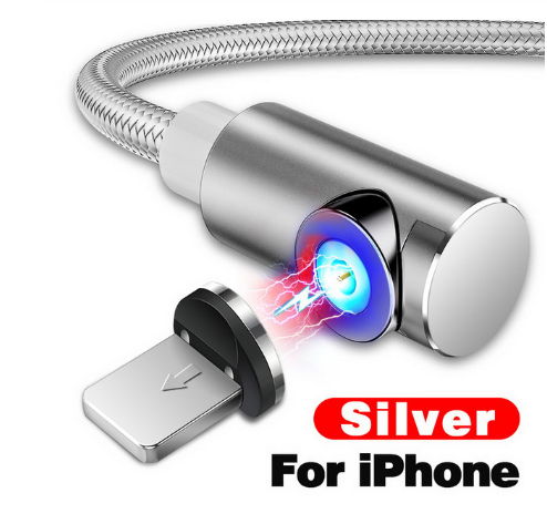 2m Magnetic Cable Micro USB Adapter Charger.