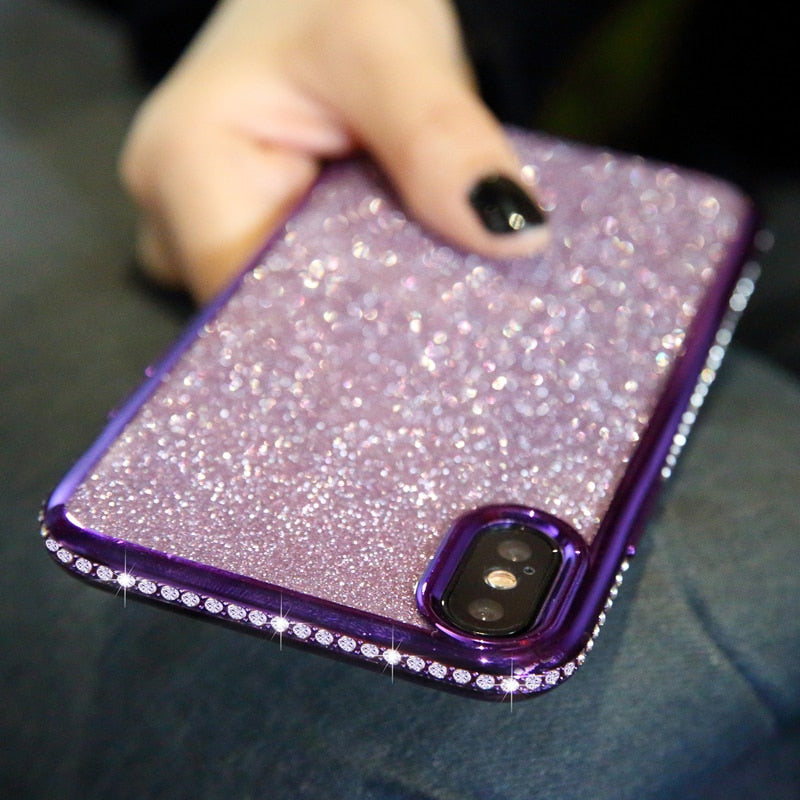 Rhinestone Glitter Case for iphone