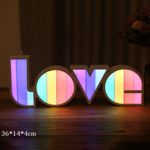 LED Letter Light Box LOVE Modeling Light