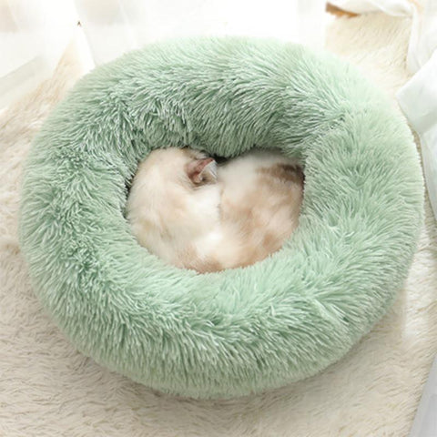 Image of Pet Dog Bed Comfortable Donut Cuddler.