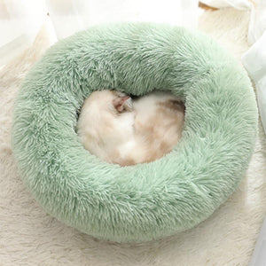 Pet Dog Bed Comfortable Donut Cuddler.