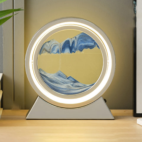 Image of Creative Flow Sand Painting Sand Table Lamp