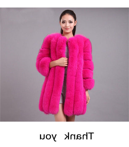 Image of Women's Faux Fur Coat