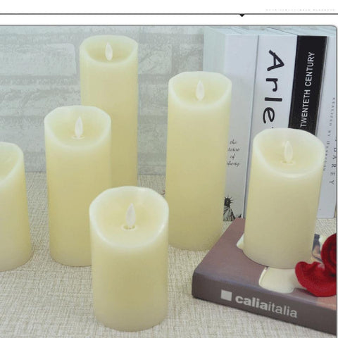 Image of Flameless Remote Control Led Wax Candle Wireless.