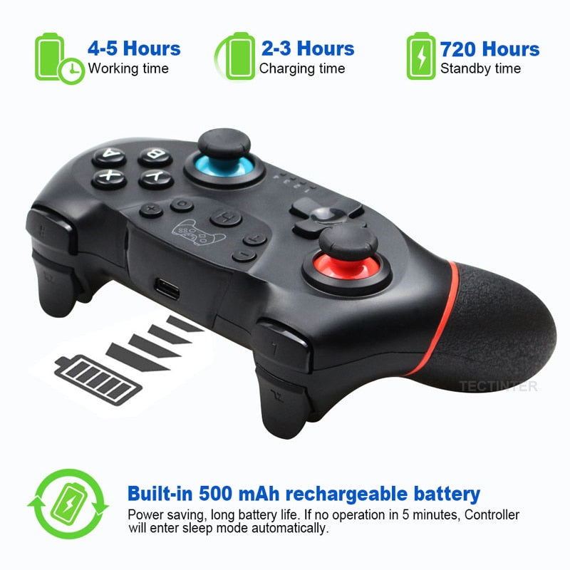 Wireless Bluetooth Gamepad For Nintendo