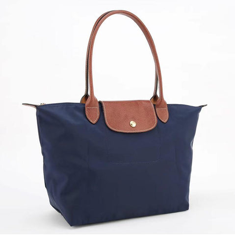 Image of Folding waterproof nylon handbag.