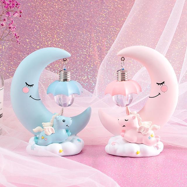 LED cartoon ornaments night light.