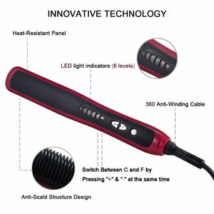 Dual-Purpose Hair Straight Straightener