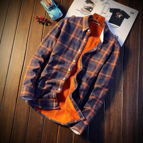 Image of Plaid Flannel Shirts.