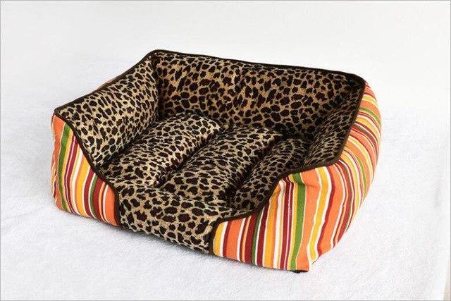 Full detachable style canvas square Winter Warm  Pet nest mattress.