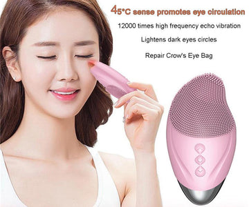 Ultrasonic Electric Facial Cleansing Brush.