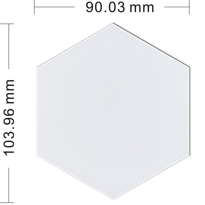 LED Dimmable Multi Function Lighting Modes Hexagon Light