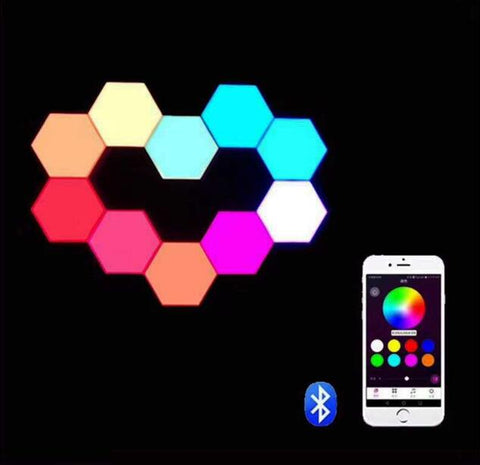 Image of LED Dimmable Multi Function Lighting Modes Hexagon Light