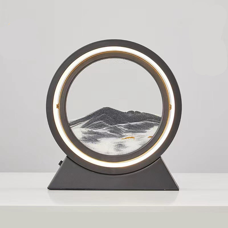 Creative Flow Sand Painting Sand Table Lamp