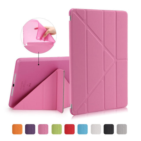 Image of Case Cover for iPad PU Leather Magnetic Smart Cover.