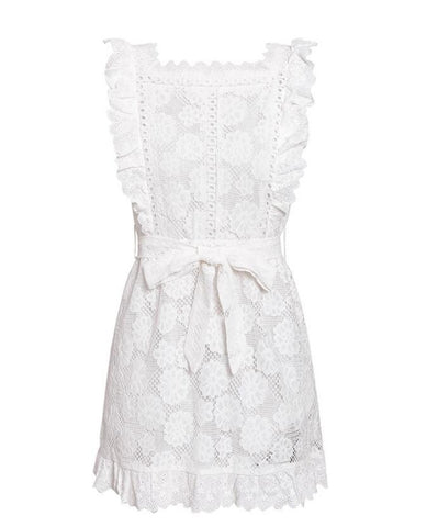 Image of Elegant Embroidery Lace  Dress