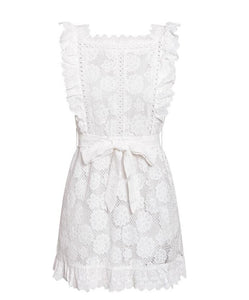 Elegant Embroidery Lace  Dress