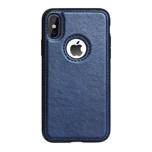 Luxury Slim PU Leather Case for iPhone.