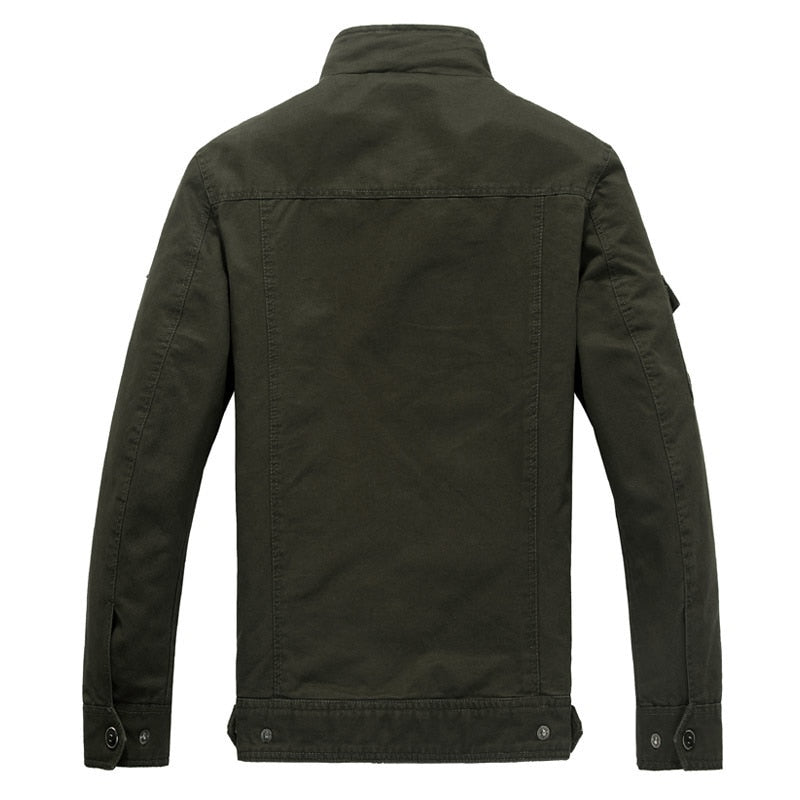 Cotton Military Jacket.