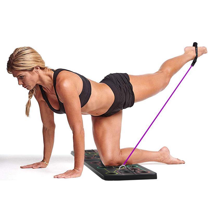 9 in 1 Push Up Board with Multifunction Fitness Exercise Tools.