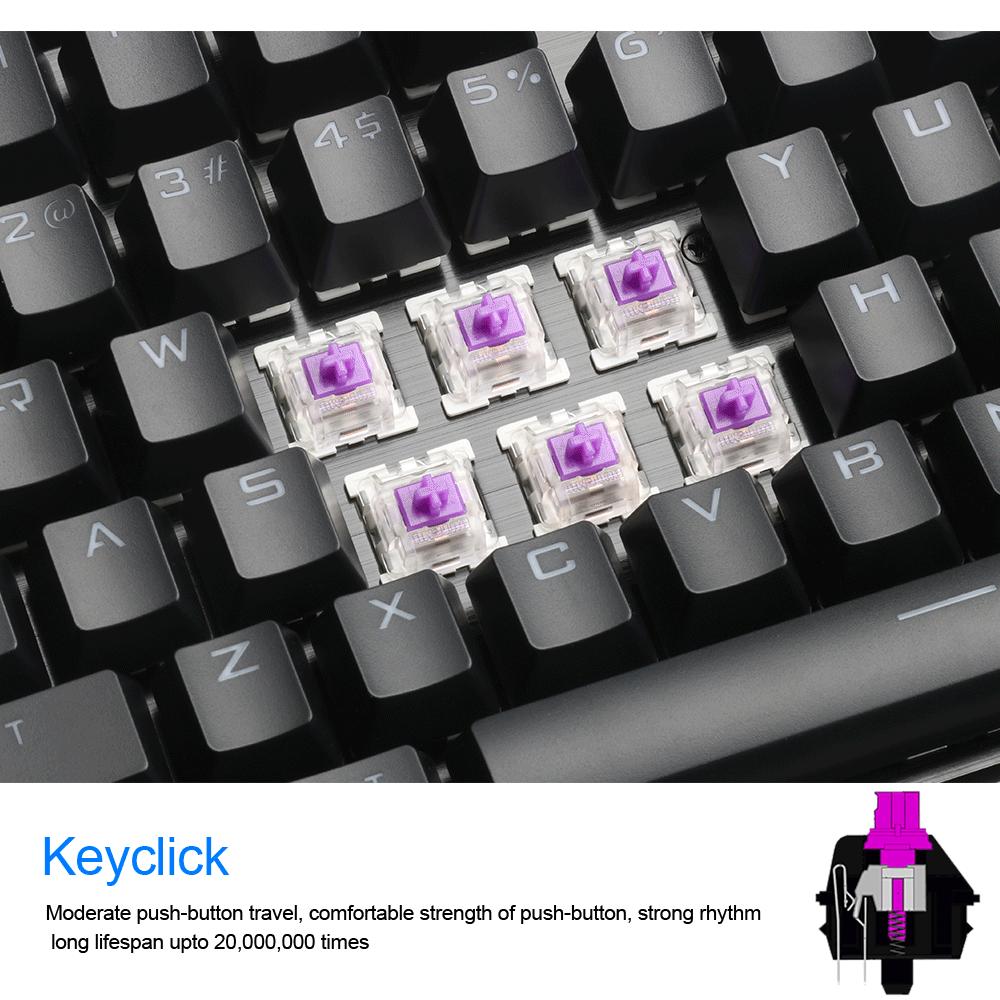 LED Gaming mechanical keyboard