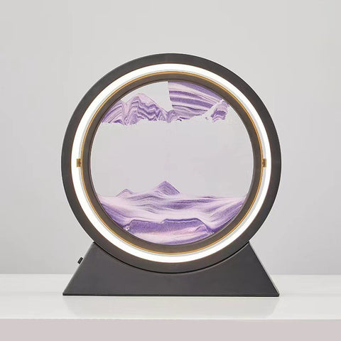 Image of Creative Flow Sand Painting Sand Table Lamp