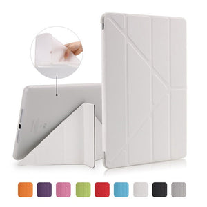 Case Cover for iPad PU Leather Magnetic Smart Cover.