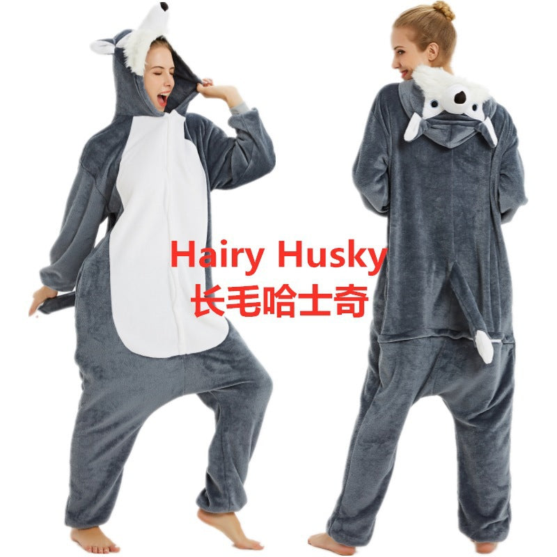 Minotaur Elk Husky One-Piece Pyjamas