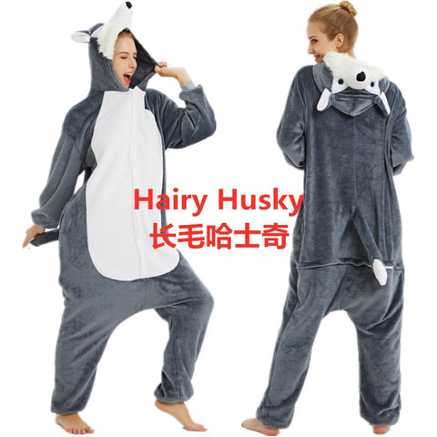 Image of Minotaur Elk Husky One-Piece Pyjamas